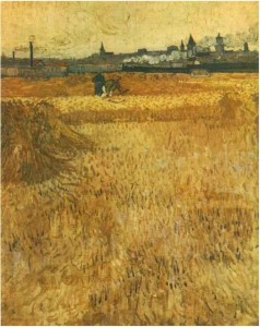 Vincent van outlet gogh the harvest