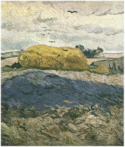 Vincent van Gogh s Haystacks and Wheatfields