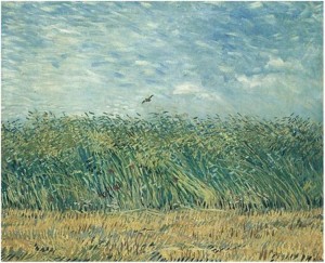 Wheat Field with a Lark