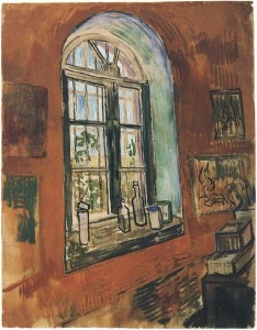 Window of Vincent's Studio at the Asylum